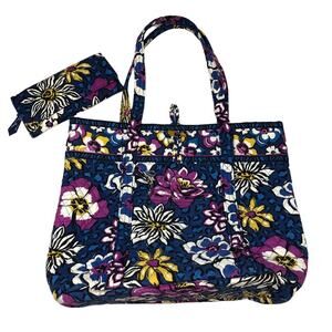 Vera Bradley get carried away shoulder bag  and wallet